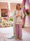 Jhumri Cupro Satin Off-white Kurta Set