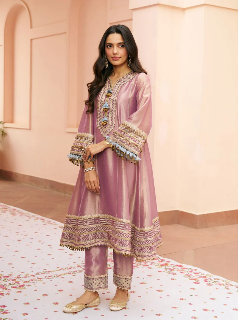 Shamili Lavender Kurta Set