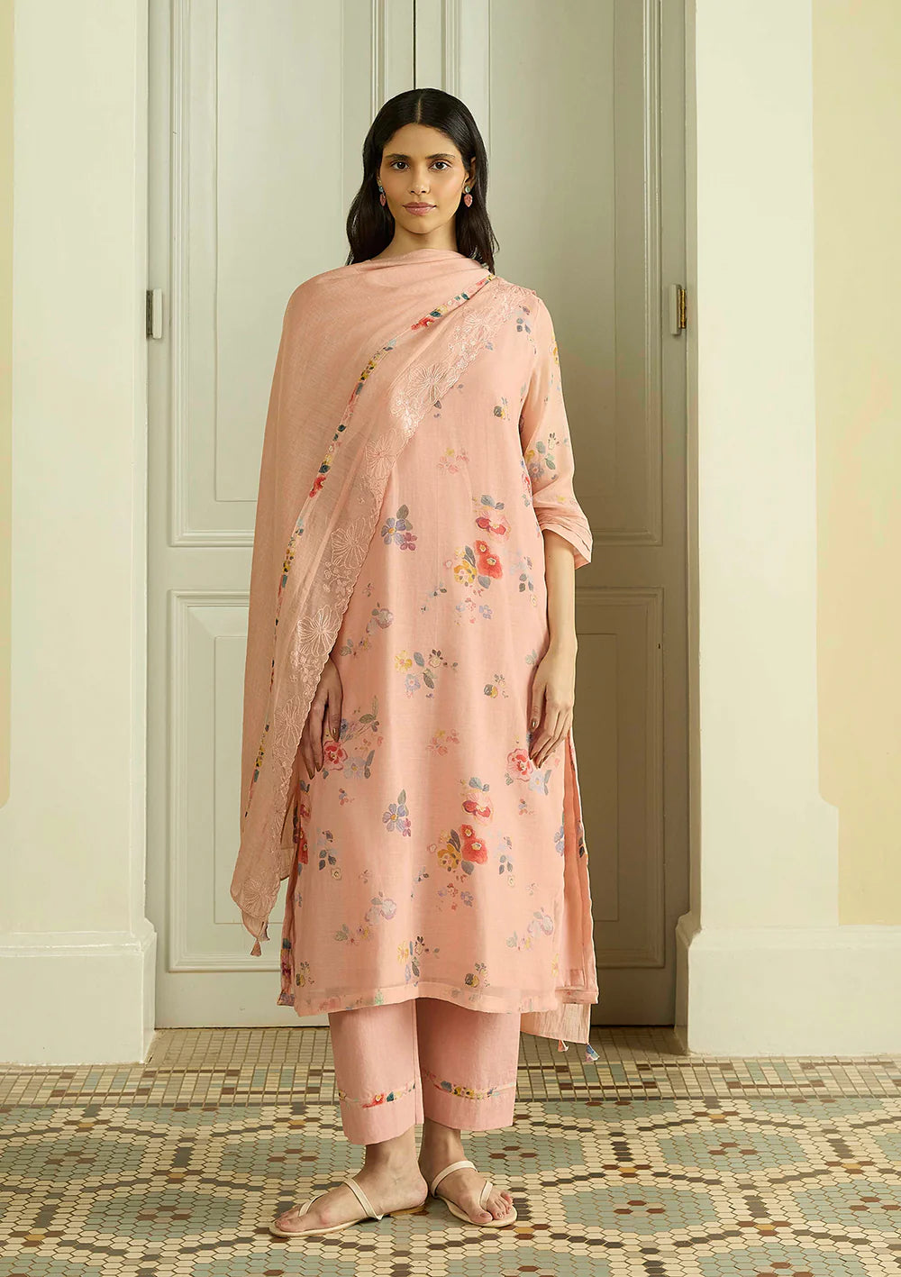 Blossom Floral Kurta Set