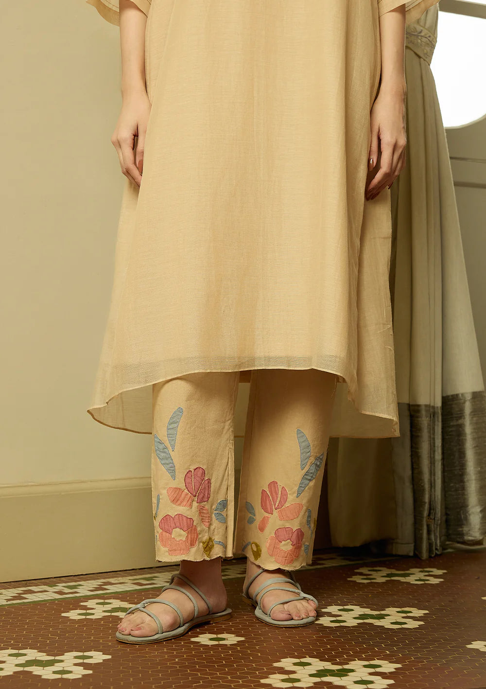Sand Applique Co-ord Set