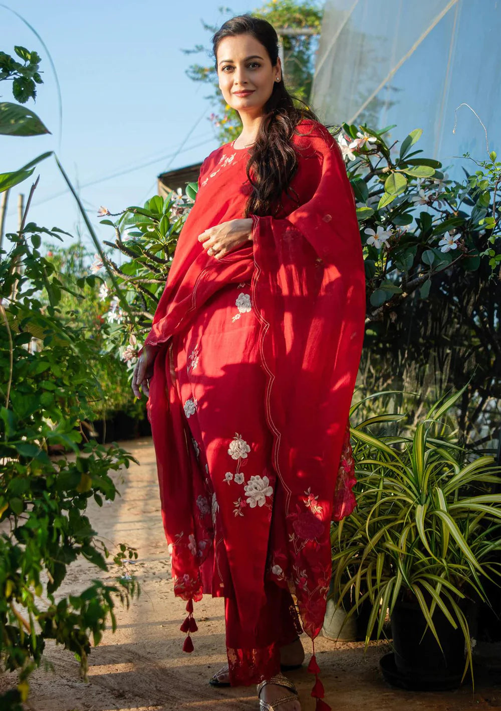 Camellia Floral Kurta Set